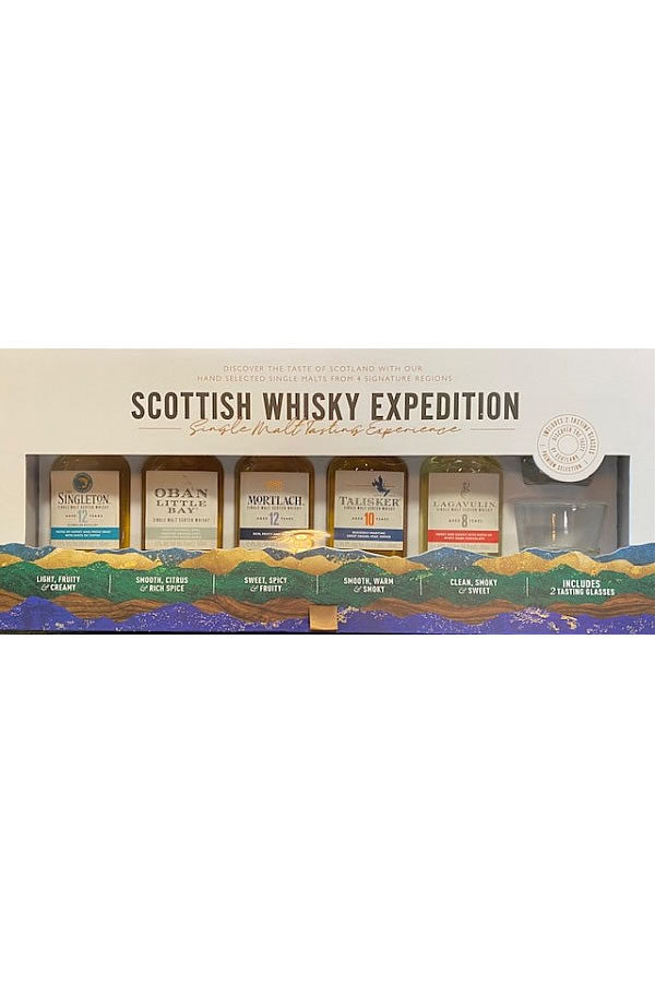 Shop Classic Malts Scottish Whisky Expedition Sampler Set – The