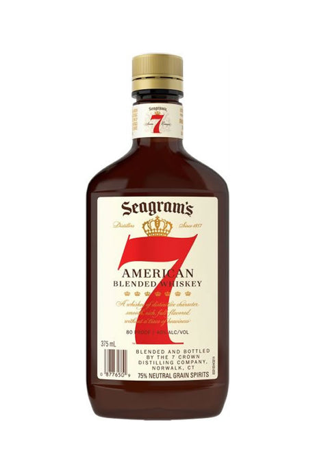 Seagram's 7 Crown American Whiskey 375ML - Whiskey | Shop Online at The Liquor Barn
