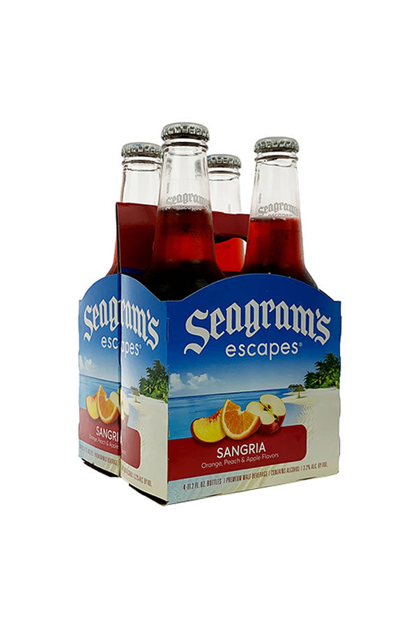 Seagram's Escapes Sangria 4Pk | Fruity Malt Beverage – The Liquor Barn