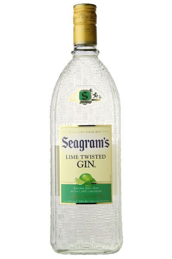 Seagrams Lime Twisted Gin 750ML | Silver Medal Citrus Gin – The