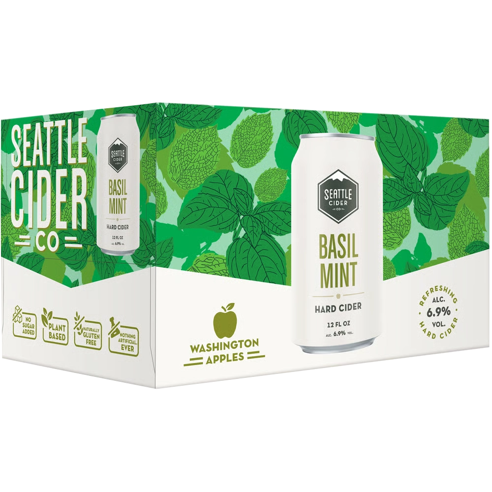 Seattle Cider Basil Mint 6Pk