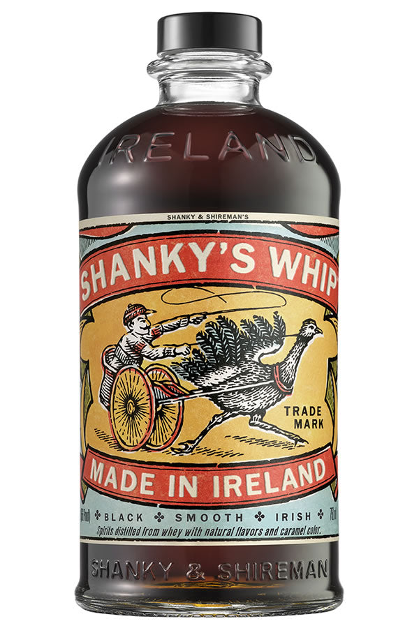 Shanky's Whip Black Irish Whiskey Liqueur 750ML