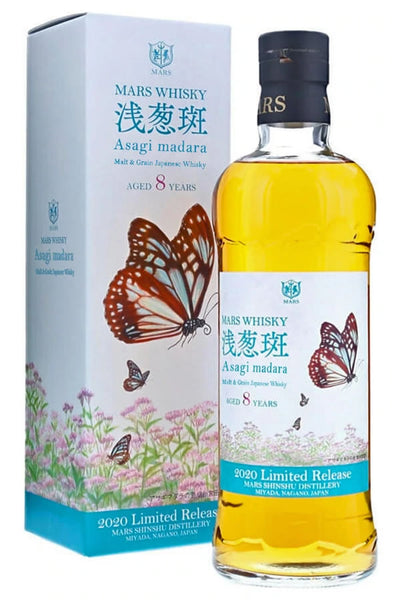 MARS WHISKY 浅葱蝶 8年 700ml 2020年限定 Shinshu-Mars-Iwai-
