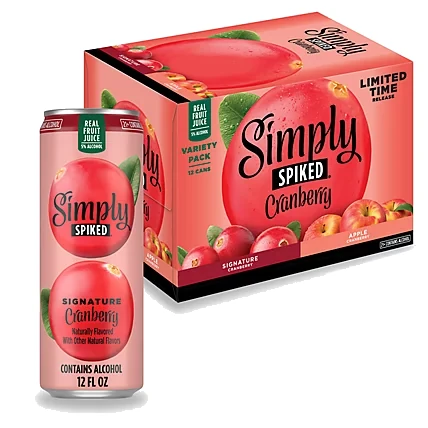 Simply Spiked Cranberry Variety 12Pk