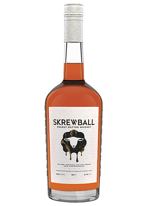 Skrewball Peanut Butter Whiskey 750ML | 93-Point Flavored – The