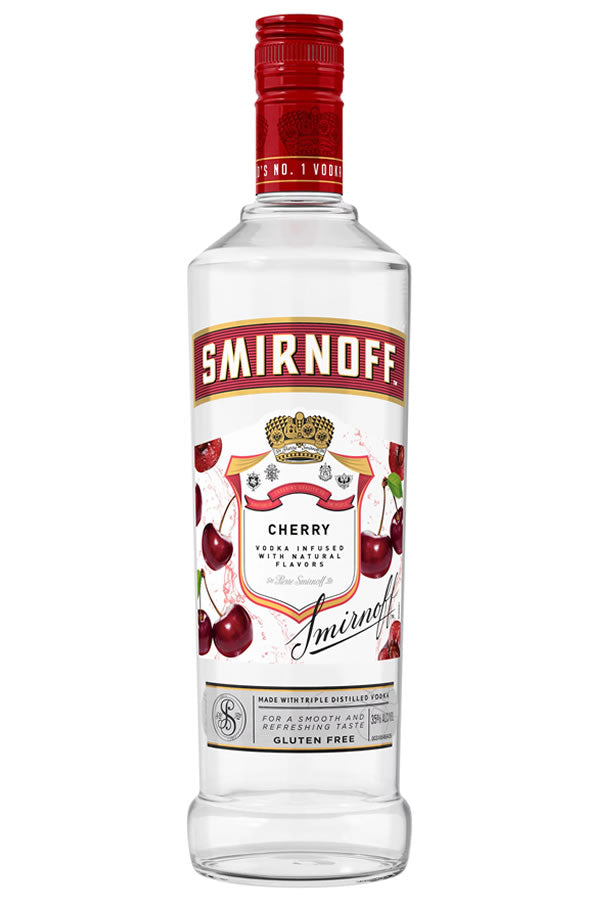 Smirnoff Cherry Vodka 750ML | Triple Distilled Flavored | Liquor Barn