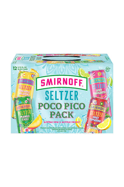 Smirnoff Seltzer Poco Pico 12Pk | Spicy Hard Seltzer – The Liquor Barn