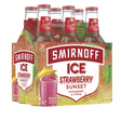 Smirnoff Ice Strawberry Sunset 6Pk - Flavored Malt Beverage | Shop Online at The Liquor Barn