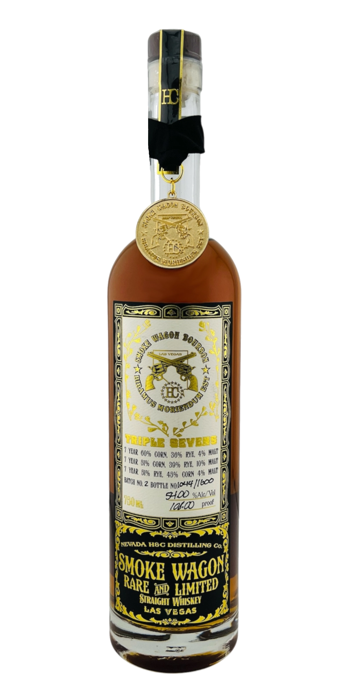 Smoke Wagon Triple Sevens Rare & Limited Bourbon 750ML