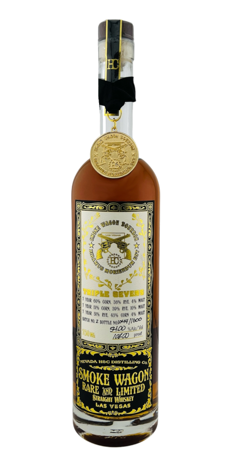 Smoke Wagon Triple Sevens Rare & Limited Bourbon 750ML