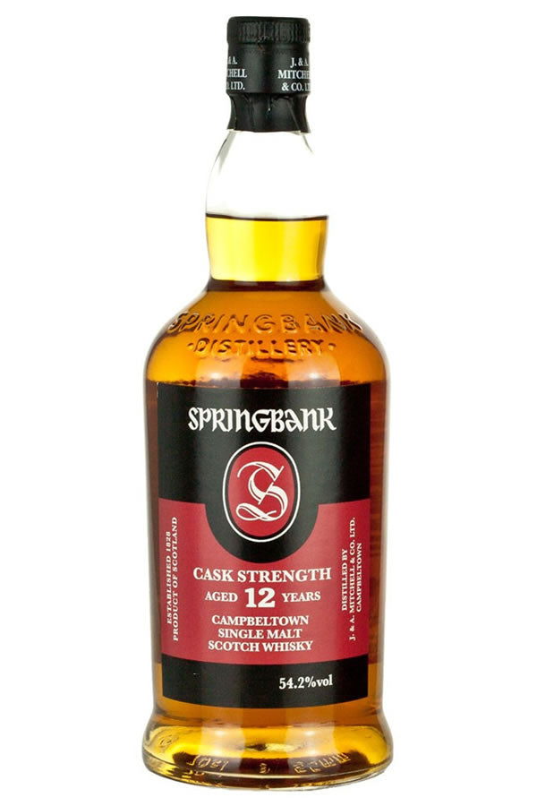 Springbank 12 Year Cask Strength 750ML | Campbeltown Malt – The