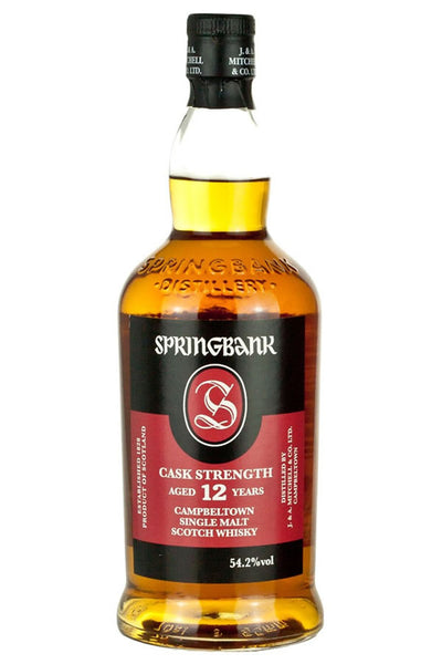 SPRINGBANK 12 years old 750ml 特級 Springbank 12 Year Cask Strength 750ML | Campbeltown Malt – The