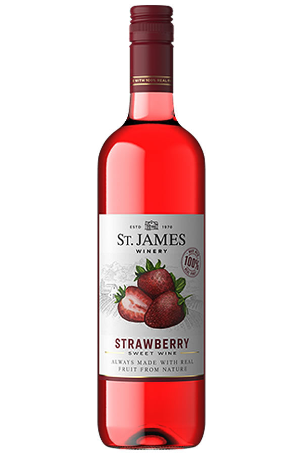 【古酒・未開栓】　St.James's　VERY OLD 760ml St. James Strawberry Wine 750ml | Award-Winning Missouri – The