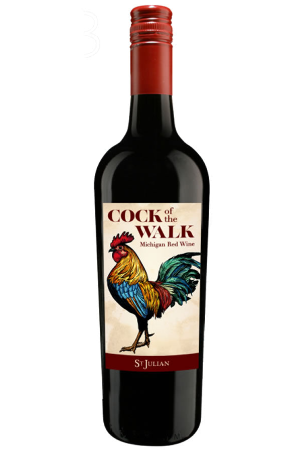 St. Julian Cock of the Walk Red Wine 750ml | MI Red Blend – The