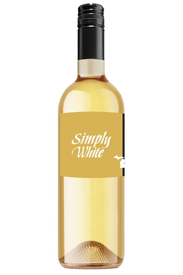 St. Julian Simply White 750ml | Semi-Sweet Michigan Blend – The