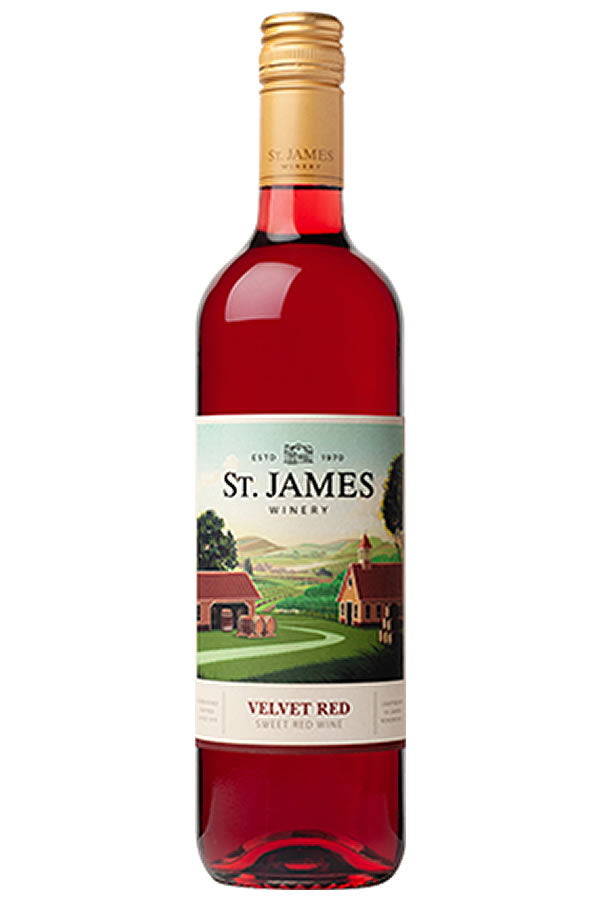 St. James Winery Velvet Red 750ml | Gold Medal Concord Wine – The