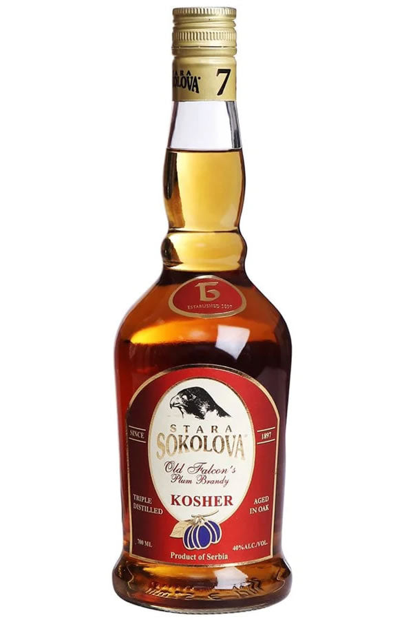 セルビア Stara Sokolova プラム ブランデー 750ml 40% Stara Sokolova Slivovitz 750ML | Gold Medal Serbian Plum Brandy
