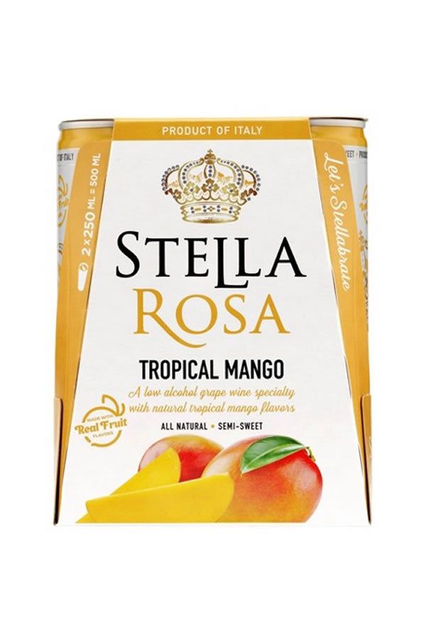 Stella Rosa Tropical Mango 2Pk Cans | Italian Frizzante – The