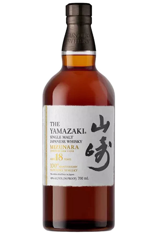 Suntory Yamazaki 18 100th Anniversary Mizunara 750ML | Rare – The
