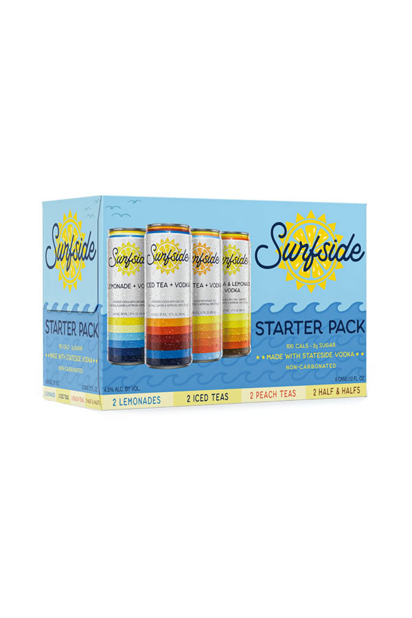 Surfside Iced Tea & Vodka Starter Pack 8Pk