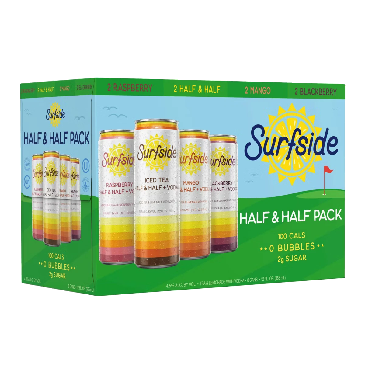 Surfside Half & Half Variety Pack 8Pk