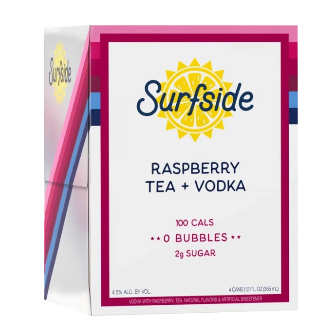 Surfside Raspberry Vodka 4Pk
