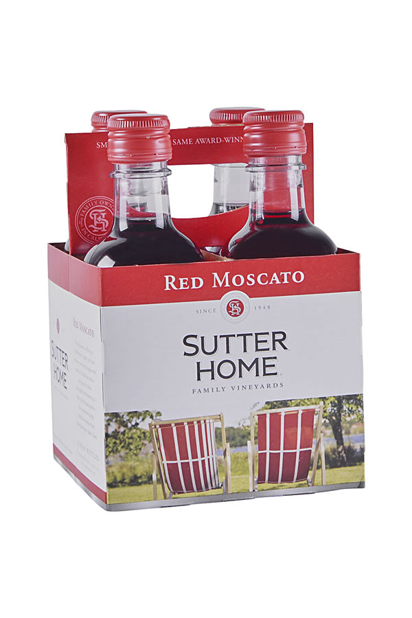 Sutter Home Red Moscato 4Pk – Liquor Barn