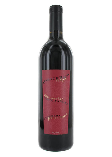 Switchback Ridge Peterson Family Vineyard Merlot