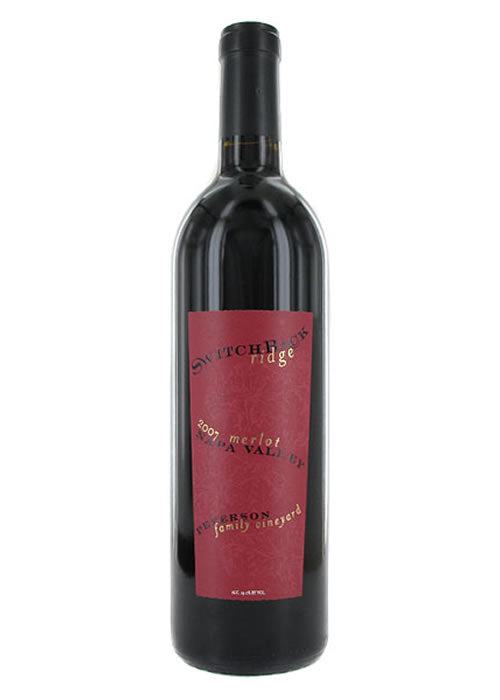 Switchback Ridge Peterson Family Vineyard Merlot