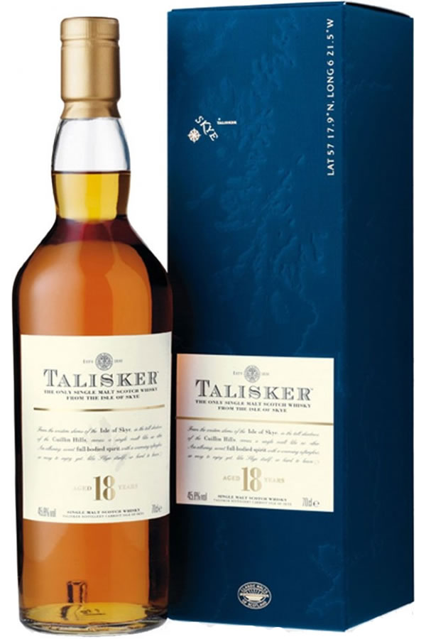 Talisker 18 Year 750ML | Award-Winning Isle of Skye Malt – The