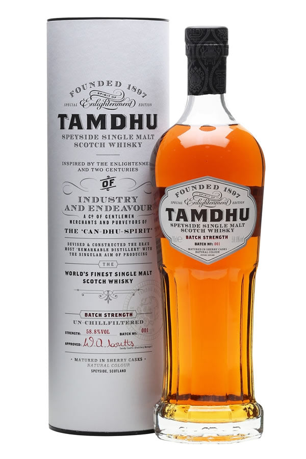 Tamdhu Batch Strength 750ML | Sherry Cask Speyside Scotch – The