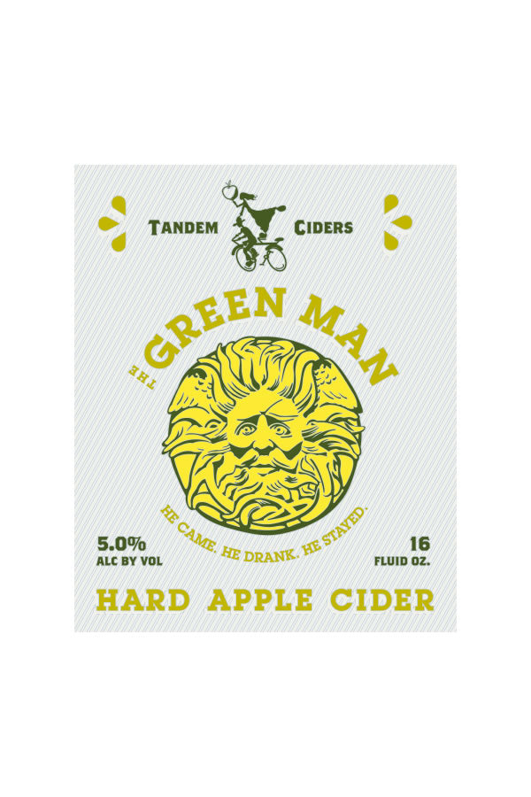 Tandem Green Man Hard Apple Cider