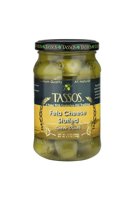 Tassos Feta Cheese Stuffed Olives