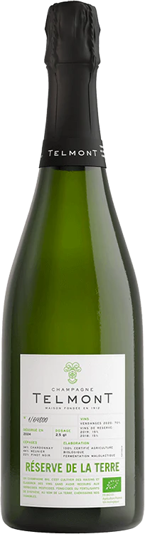 Telmont Brut Reserve de La Terre - Sparkling Wine | Shop Online at The Liquor Barn