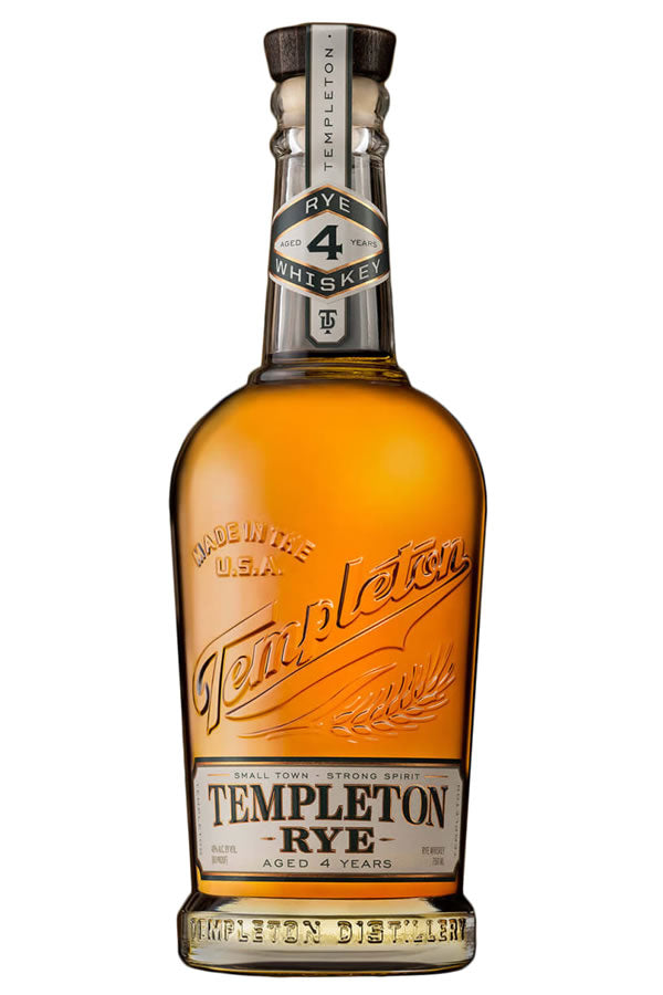 Templeton Straight Rye 750ml | Double Gold 4-Year Whiskey – The