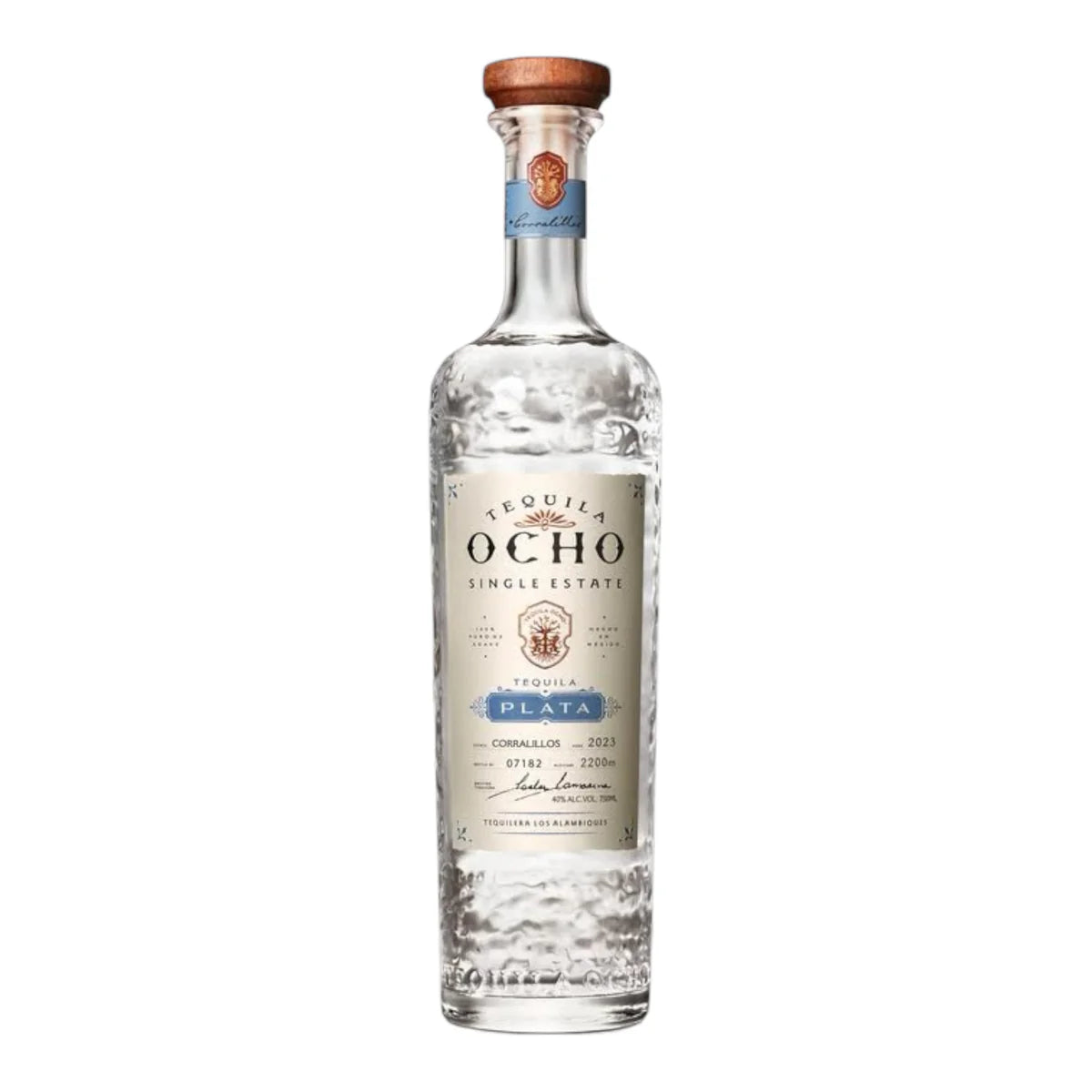 Tequila Ocho Plata 750ML