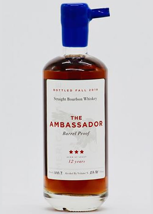 The Ambassador 12 Year Bourbon 750ML | Barrel Strength MGP – The