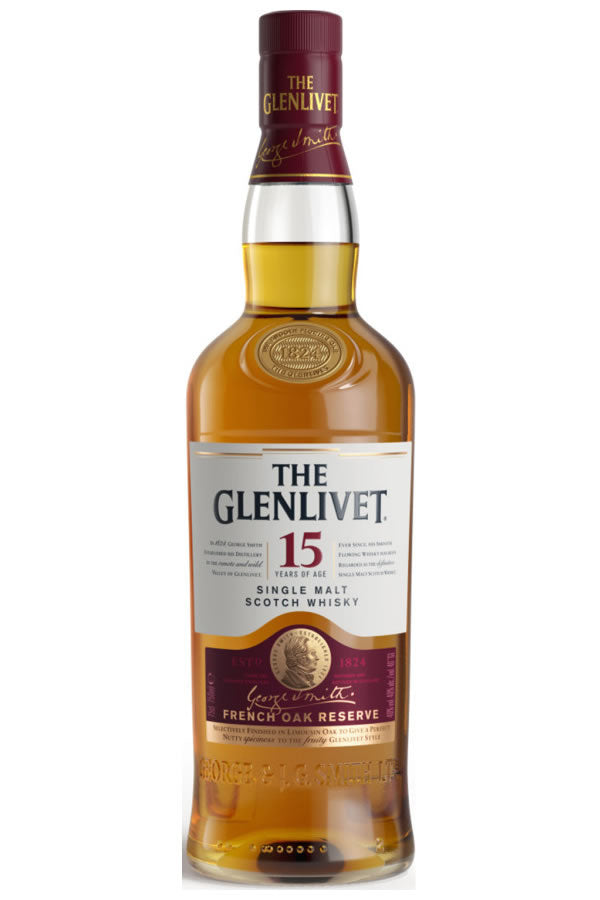 Glenlivet 15 French Oak Reserve 750ML | Speyside Scotch – The