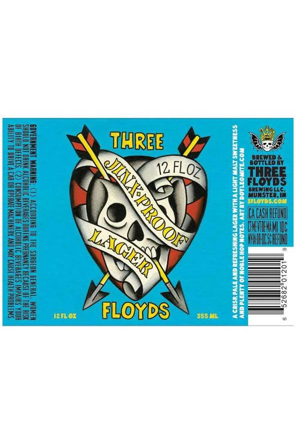 Three Floyds Jinx Proof 6Pk | Continental Pilsner Lager – The Liquor Barn