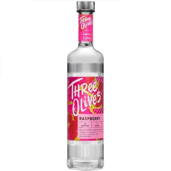 Three Olives Raspberry Vodka Three Olives Raspberry Vodka 750ML | Zero-Sugar Flavored – The Liquor Barn