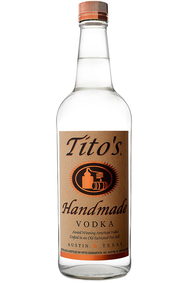 Tito's Handmade Vodka 750ML | Pot-Distilled Austin Texas – The