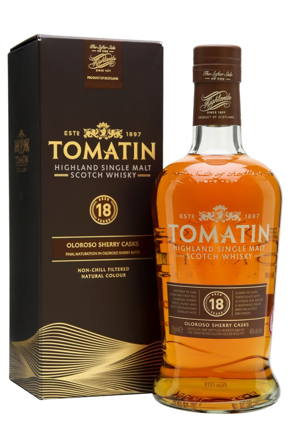Tomatin 18 Year Old 750ml | Highland Single Malt Scotch – The