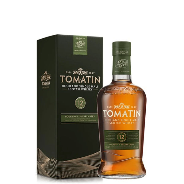 Tomatin 12 Year Scotch 750ML | Double Gold Highland Malt – The