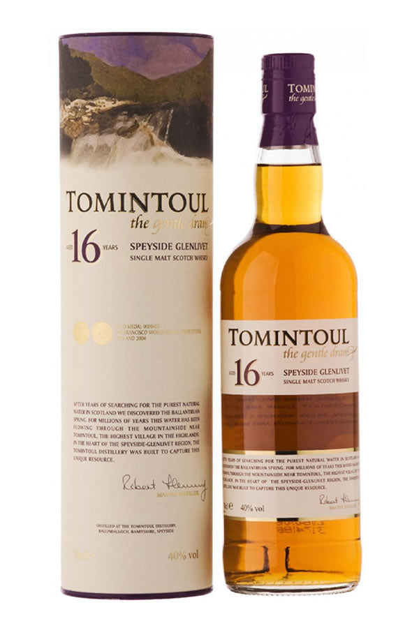 Cadenhead's TOMINTOUL 16年 フィノカスク 700ml Tomintoul 16 Year Single Malt 750ML | Speyside Gold Medal – The