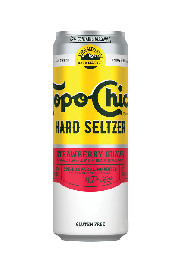 Topo Chico Strawberry Guava Hard Seltzer