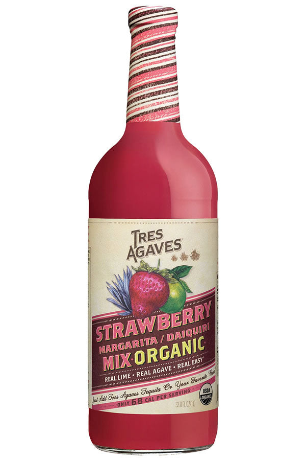 Tres Agaves Organic Strawberry Margarita Mix