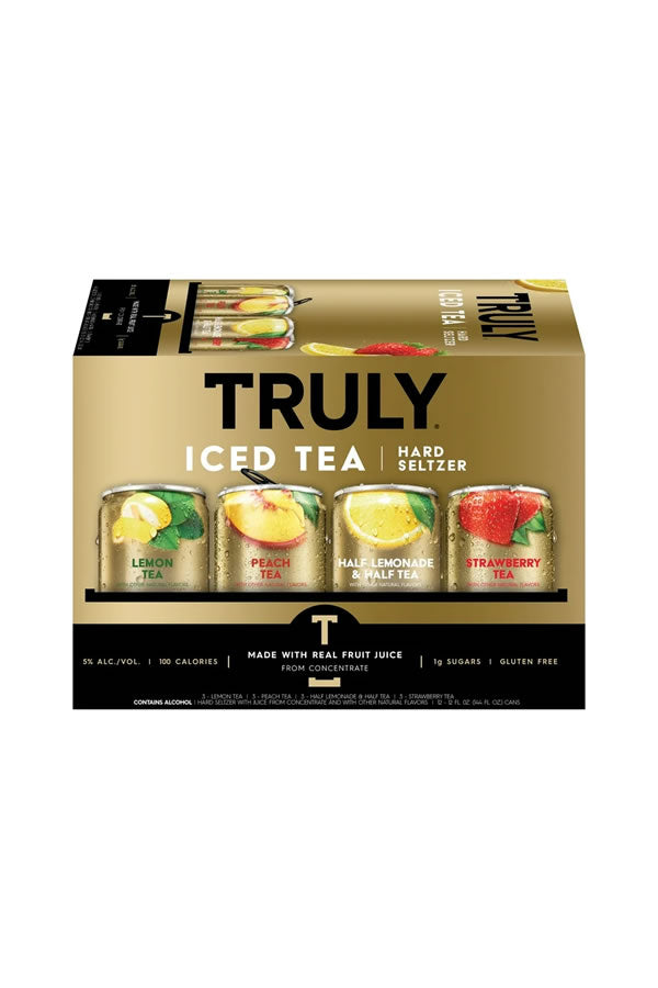 Truly Lemon Iced Tea Variety Flavored Seltzer