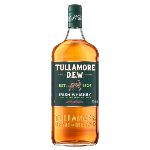 Tullamore Dew 1L | Award-Winning Triple Cask Irish Whiskey – The