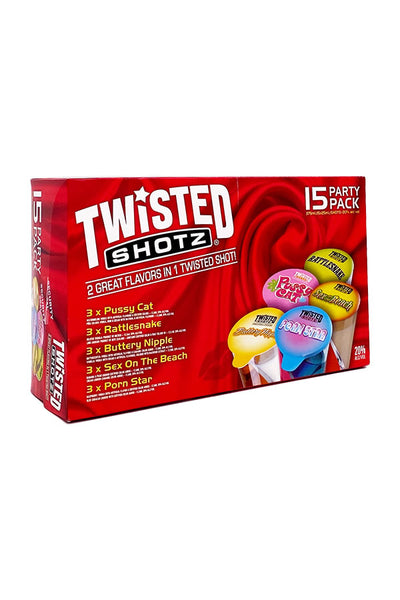 Twisted Shotz Party Pack 25 mL | Ready-to-Drink Layered Shots