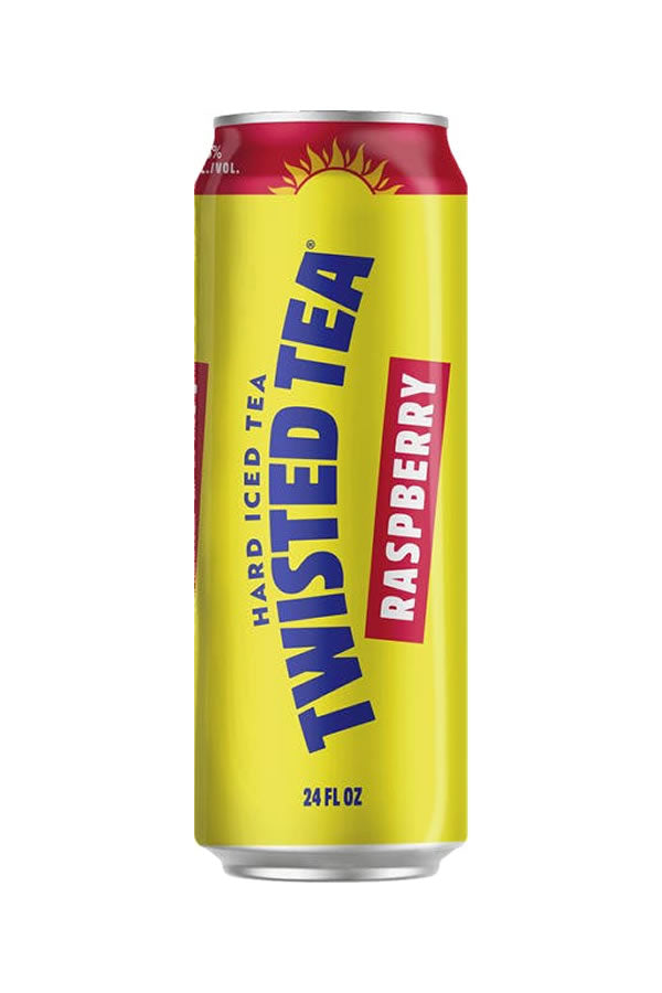 Twisted Tea Raspberry 23 Twisted Tea Raspberry 24oz | Real Brewed Hard Iced Tea – The Liquor Barn